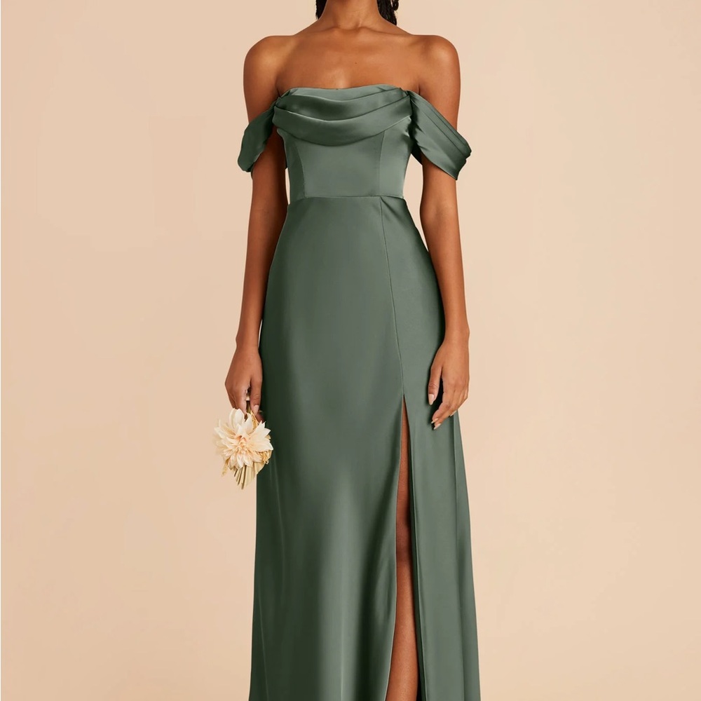 Birdy Grey Strapless Green Gown